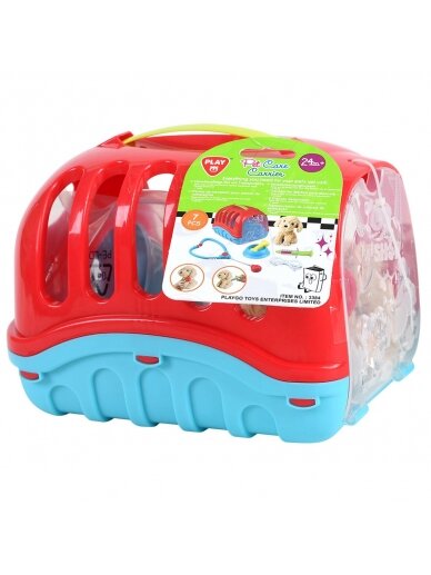 PLAYGO rinkinys PET CARE CARRIER, 3384/3383 2