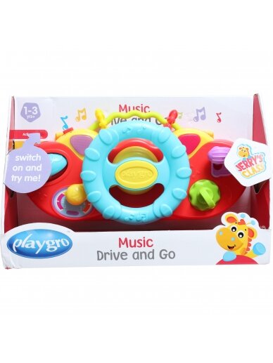 PLAYGRO muzikinis žaislas Drive and Go, 0184477 1