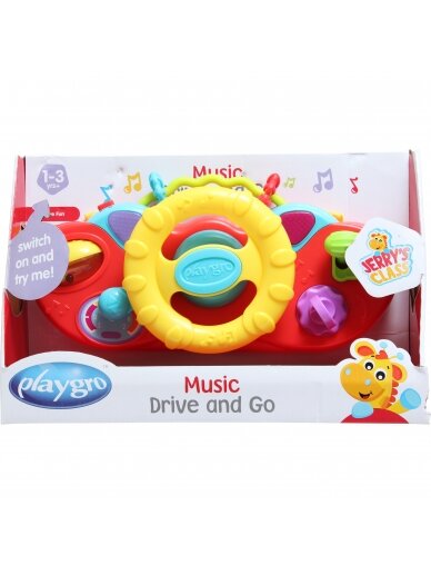PLAYGRO muzikinis žaislas Drive and Go, 0184477 4