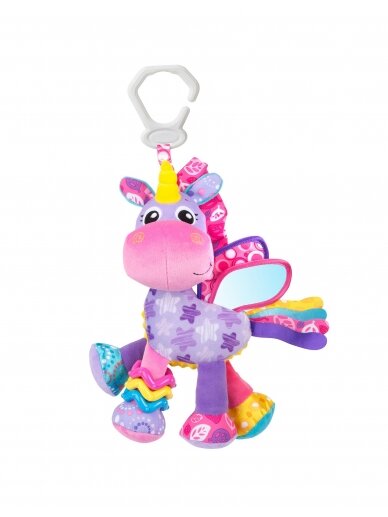 PLAYGRO pakabinamas minkštas žaislas Stella Unicorn, 186981 1