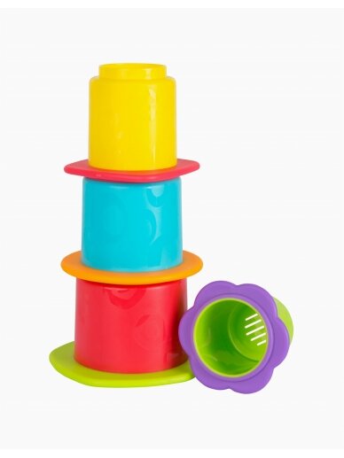 PLAYGRO vonios žaislas Nest Cups, 187253