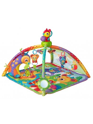 PLAYGRO žaidimų kilimėlis su muzika ir garsais Woodlands, 0 mėn.+, 0186993 6