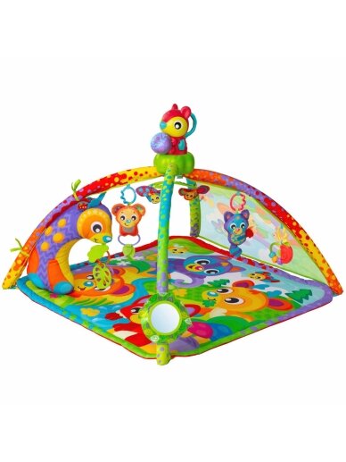 PLAYGRO žaidimų kilimėlis su muzika ir garsais Woodlands, 0 mėn.+, 0186993