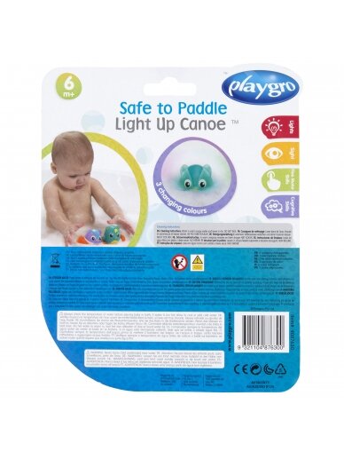 PLAYGRO žaislas Safe to Paddle Light up Canoe, 4087630 7