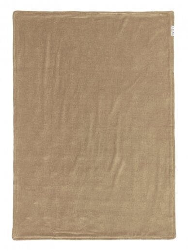 Blanket 75x100, Knots Velvet, TOG 2.0, Meyco Baby (Taupe) 2