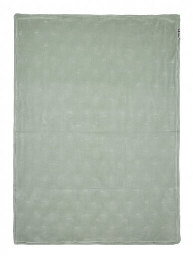 Pledas, 75x100, Knots Velvet, TOG 2.0, Meyco Baby (Stone green) 1