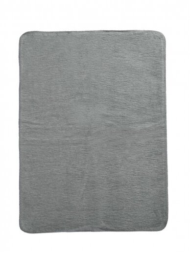 Baby blanket 75x100cm, Meyco Baby (dark grey) 1