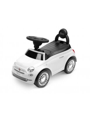 Toyz paspiriama mašinėlė Fiat 500, Balta