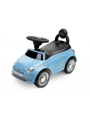 Toyz paspiriama mašinėlė Fiat 500, Mėlyna