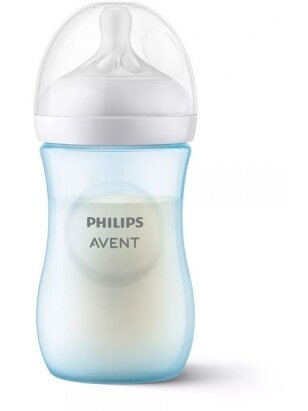 Buteliukas Philips Avent Responsive Natural 260ml SCY903/21 Blue