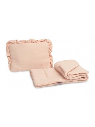 Patalynės komplektas SENSILLO Muslin Pink