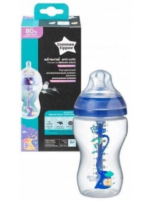 Buteliukas TOMMEE TIPPEE Advanced Anti-Colic Boy 340ml 225788