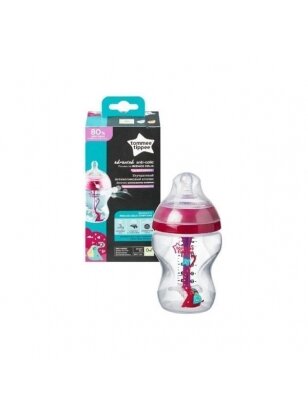 Buteliukas Tommee Tippee 0+ 260ml 225764 rožinis