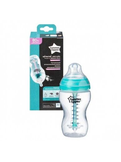 Buteliukas Tommee Tippee 3+ 340ml 225771 žydras