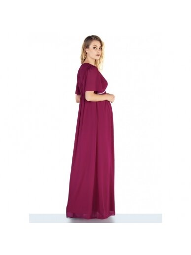 Long occasional maternity dress, EBRU 1