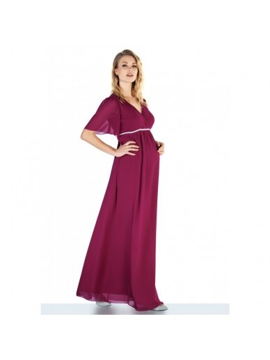 Long occasional maternity dress, EBRU 2