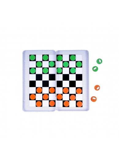 PURPLE COW kelioninis žaidimas Checkers(LT,LV), 797 1