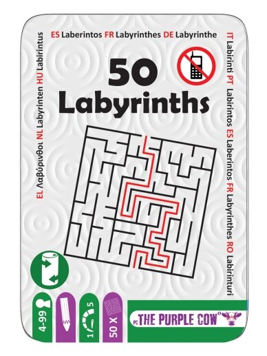 PURPLE COW žaidimas 50 Labyrinths, 603 1