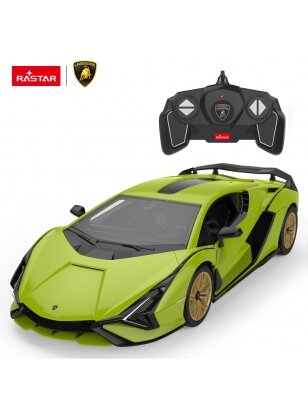 RASTAR 1:18 mastelio valdomas automodelis-konstruktorius Lamborghini Sian, 97400