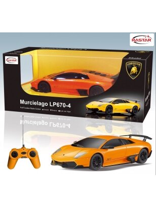 RASTAR automodelis valdomas 1:24 Murcielago lp670-4, 39000