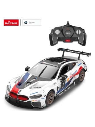 RASTAR R/C 1:18 sudedamas automodelis BMW M8 GTE, 97200