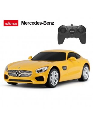 RASTAR R/C 1:24 automodelis Mercedes AMG GT, asort,72100