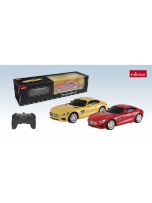 RASTAR R/C 1:24 automodelis Mercedes AMG GT, asort,72100