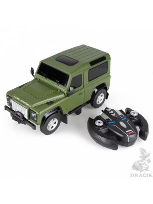 RASTAR R/C automodelis valdomas Land Rover Defender, 76400