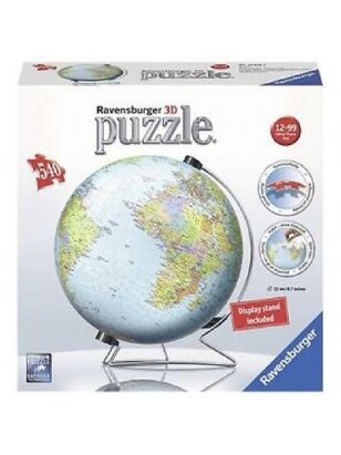 RAVENSBURGER dėlionė 540d (apvali ) gaublys, 12436