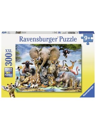 RAVENSBURGER dėlionė African friends 300vnt, 13075