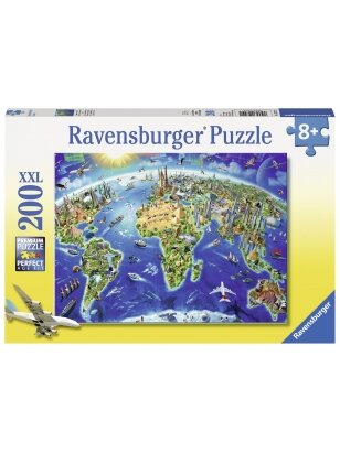 RAVENSBURGER dėlionė Big Wide World 200vnt, 12722