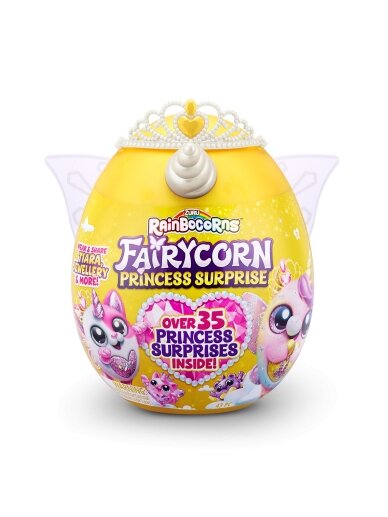 RAINBOCORNS pliušinis žaislas su aksesuarais Fairycorn Princess, 6 serija, 9281 1