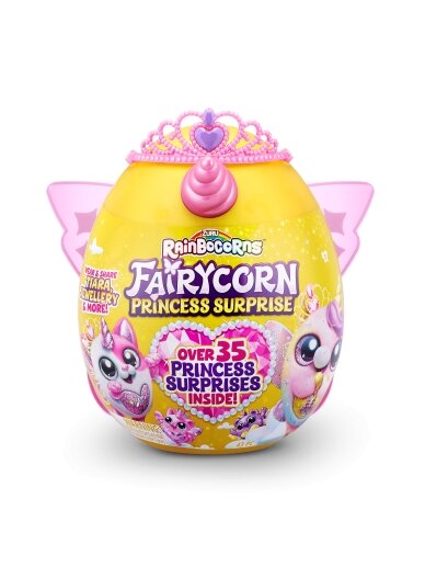 RAINBOCORNS pliušinis žaislas su aksesuarais Fairycorn Princess, 6 serija, 9281 11