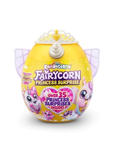 RAINBOCORNS pliušinis žaislas su aksesuarais Fairycorn Princess, 6 serija, 9281 8