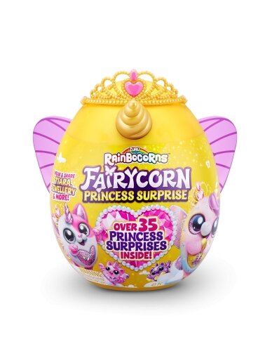 RAINBOCORNS pliušinis žaislas su aksesuarais Fairycorn Princess, 6 serija, 9281 9