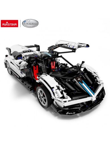 RASTAR 1:8 mastelio surenkamas automodelis Pagani Huayra BC Bricks, 97910 4