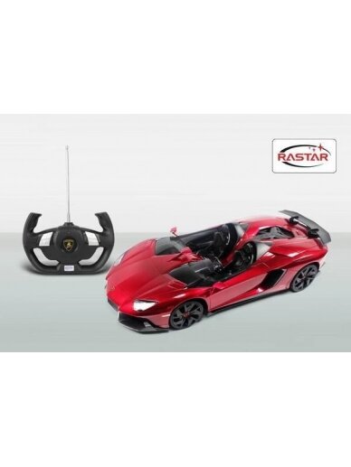 RASTAR automodelis valdomas Lamborghini Aventador 1:12, 57500