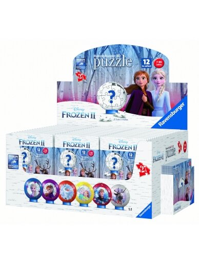 RAVENSBURGER 3D dėlionė Frozen 2, 27d., 11168