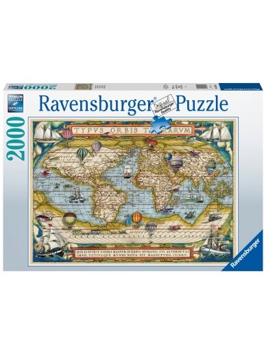 RAVENSBURGER dėlionė Around the World, 2000d., 16825