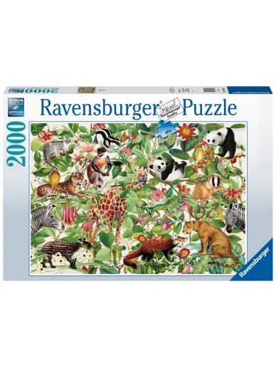 RAVENSBURGER dėlionė Jungle,  2000d., 16824