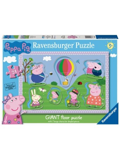 RAVENSBURGER dėlionė Peppa Pig, 24d., 03026