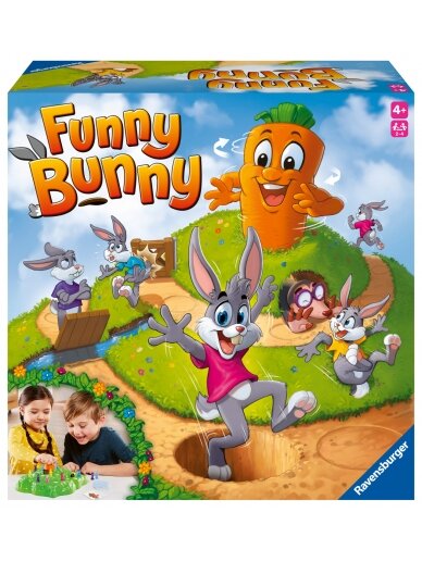 RAVENSBURGER žaidimas Funny Bunny'23, 22373