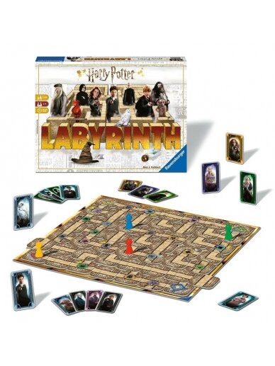 RAVENSBURGER žaidimas Harry Potter Labyrinth, 26082 1