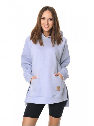 Maternity sweatshirt 2in1 Stella Light Blue, Mija 1