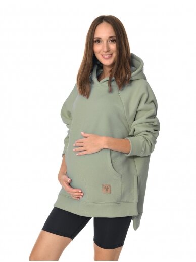 Maternity sweatshirt 2in1 Stella Green, Mija