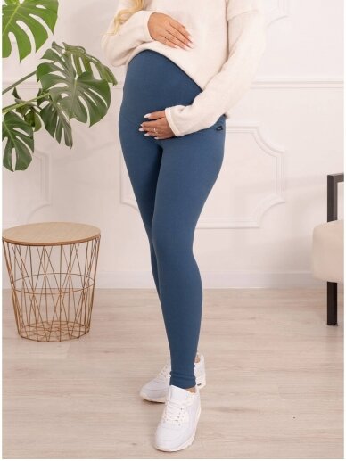 Warm maternity leggings, Mommy (indygo) 3