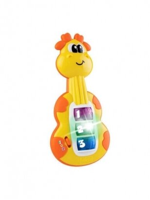 Muzikinis žaislas gitara, Girafe, 6mėn+ Chicco