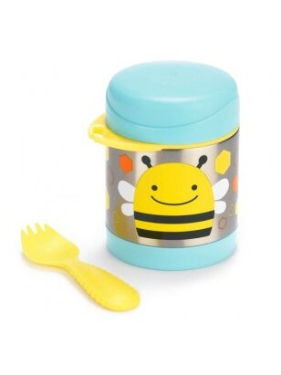 SKIP HOP termo maisto indelis ZOO, bee, 36 mėn+, 325 ml, 252379