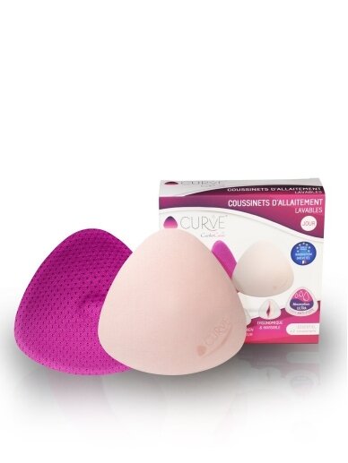 Washable day pads in the bra, 2 pcs. Curve