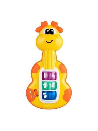 Muzikinis žaislas gitara, Girafe, 6mėn+ Chicco